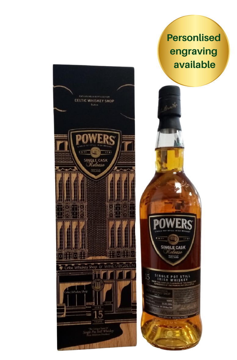 Powers 15 Year Old Single Cask #10099 Celtic Whiskey Shop Exclusive